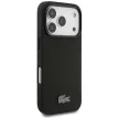 Lacoste Petit Pique Lacquer Logo MagSafe iPhone 18 Pro / 17 Pro (LCHMP18LPLAK) tok, fekete