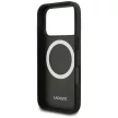 Lacoste Petit Pique Lacquer Logo MagSafe iPhone 18 Pro / 17 Pro (LCHMP18LPLAK) tok, fekete
