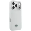 Lacoste Petit Pique Lacquer Logo MagSafe iPhone 18 Pro / 17 Pro (LCHMP18LPLAG) tok, szürke