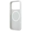 Lacoste Petit Pique Lacquer Logo MagSafe iPhone 18 Pro / 17 Pro (LCHMP18LPLAG) tok, szürke