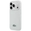 Lacoste Petit Pique Lacquer Logo MagSafe iPhone 18 Pro Max / 17 Pro Max (LCHMP18XPLAG) tok, szürke
