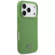 Lacoste Petit Pique Lacquer Logo MagSafe Estragon iPhone 18 Pro / 17 Pro (LCHMP18LPLAN) tok, olivazöld