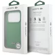 Lacoste Petit Pique Lacquer Logo MagSafe Estragon iPhone 18 Pro / 17 Pro (LCHMP18LPLAN) tok, olivazöld