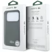 Lacoste Petit Pique Lacquer Logo MagSafe Sinople iPhone 18 Pro / 17 Pro (LCHMP18LPLAE) tok, zöld