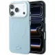Lacoste Petit Pique Embossed MagSafe iPhone 18 Pro Max / 17 Pro Max (LCHMP18X6PSWPTOLB) tok, kék