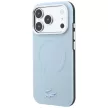 Lacoste Petit Pique Embossed MagSafe iPhone 18 Pro Max / 17 Pro Max (LCHMP18X6PSWPTOLB) tok, kék