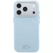 Lacoste Petit Pique Embossed MagSafe iPhone 18 Pro Max / 17 Pro Max (LCHMP18X6PSWPTOLB) tok, kék