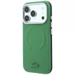 Lacoste Petit Pique Embossed Estragon iPhone 18 Pro Max / 17 Pro Max (LCHMP18X6PSWPTON) tok, olivazöld