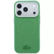 Lacoste Petit Pique Embossed Estragon iPhone 18 Pro Max / 17 Pro Max (LCHMP18X6PSWPTON) tok, olivazöld