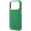 Lacoste Petit Pique Embossed Estragon iPhone 18 Pro Max / 17 Pro Max (LCHMP18X6PSWPTON) tok, olivazöld