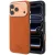 Lacoste Petit Pique Embossed MagSafe iPhone 18 Pro Max / 17 Pro Max (LCHMP18X6PSWPTOO) tok, narancssárga