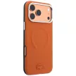 Lacoste Petit Pique Embossed MagSafe iPhone 18 Pro Max / 17 Pro Max (LCHMP18X6PSWPTOO) tok, narancssárga