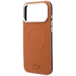 Lacoste Petit Pique Embossed MagSafe iPhone 18 Pro Max / 17 Pro Max (LCHMP18X6PSWPTOO) tok, narancssárga