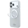 Lacoste Petit PiqueRing St MagSafe iPhone 18 Pro / 17 Pro (LCHMP18L6PSWRPTOG) tok, szürke
