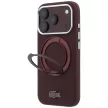 Lacoste Petit PiqueRing St MagSafe iPhone 18 Pro / 17 Pro (LCHMP18L6PSWRPTODR) tok, bordó