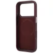 Lacoste Petit PiqueRing St MagSafe iPhone 18 Pro / 17 Pro (LCHMP18L6PSWRPTODR) tok, bordó