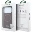 Lacoste Petit PiqueRing St MagSafe iPhone 18 Pro / 17 Pro (LCHMP18L6PSWRPTODR) tok, bordó