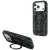 Lacoste BlendRing St MagSafe iPhone 18 Pro / 17 Pro (LCHMP18L6PSWRBEMK) tok, fekete