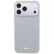 Lacoste Champs Elysees Embossed MagSafe iPhone 18 Pro / 17 Pro (LCHMP18L6PSWCEG) tok, szürke