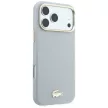 Lacoste Champs Elysees Embossed MagSafe iPhone 18 Pro / 17 Pro (LCHMP18L6PSWCEG) tok, szürke