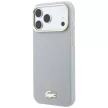 Lacoste Champs Elysees Embossed MagSafe iPhone 18 Pro Max / 17 Pro Max (LCHMP18X6PSWCEG) tok, szürke