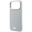 Lacoste Champs Elysees Embossed MagSafe iPhone 18 Pro Max / 17 Pro Max (LCHMP18X6PSWCEG) tok, szürke