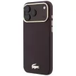 Lacoste Champs Elysees Embossed MagSafe iPhone 18 Pro / 17 Pro (LCHMP18L6PSWCEDR) tok, bordó