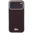 Lacoste Champs Elysees Embossed MagSafe iPhone 18 Pro / 17 Pro (LCHMP18L6PSWCEDR) tok, bordó
