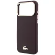 Lacoste Champs Elysees Embossed MagSafe iPhone 18 Pro / 17 Pro (LCHMP18L6PSWCEDR) tok, bordó