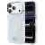 Lacoste IML Frosted MagSafe iPhone 18 Pro Max / 17 Pro Max (LCHMP18X6UFRTH) tok, átlátszó