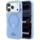 Lacoste IML Frosted MagSafe iPhone 18 Pro / 17 Pro (LCHMP18L6UFRTLB) tok, kék
