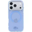Lacoste IML Frosted MagSafe iPhone 18 Pro / 17 Pro (LCHMP18L6UFRTLB) tok, kék