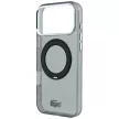 Lacoste IML Glossy FinishRing St MagSafe iPhone 18 Pro Max / 17 Pro Max (LCHMP18X6URGLK) tok, fekete