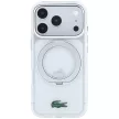 Lacoste IML Glossy FinishRing St MagSafe iPhone 18 Pro Max / 17 Pro Max (LCHMP18X6URGLH) tok, átlátszó