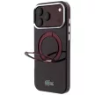 Lacoste IML Glossy FinishRing St MagSafe iPhone 18 Pro Max / 17 Pro Max (LCHMP18X6URGLDR) tok, bordó