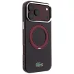 Lacoste IML Glossy FinishRing St MagSafe iPhone 18 Pro Max / 17 Pro Max (LCHMP18X6URGLDR) tok, bordó