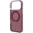 Lacoste IML Glossy FinishRing St MagSafe iPhone 18 Pro Max / 17 Pro Max (LCHMP18X6URGLDR) tok, bordó