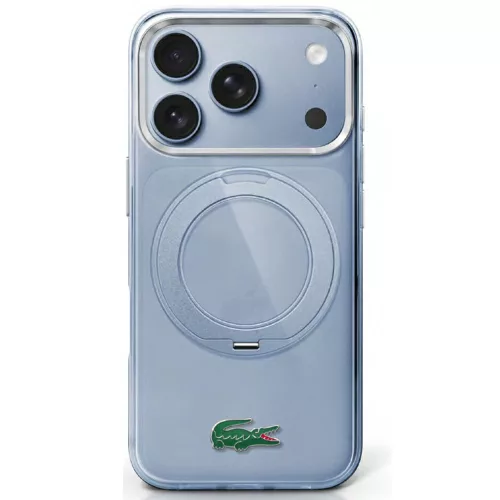Lacoste IML Glossy FinishRing St MagSafe iPhone 18 Pro Max / 17 Pro Max (LCHMP18X6URGLLB) tok, kék