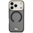 Lacoste IML Shockproof Gold Logo MagSafe iPhone 18 Pro / 17 Pro (LCHMP18LUFWAK) tok, fekete
