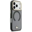 Lacoste IML Shockproof Gold Logo MagSafe iPhone 18 Pro / 17 Pro (LCHMP18LUFWAK) tok, fekete