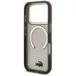 Lacoste IML Shockproof Gold Logo MagSafe iPhone 18 Pro / 17 Pro (LCHMP18LUFWAK) tok, fekete