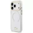 Lacoste IML Shockproof Gold Logo MagSafe iPhone 18 Pro / 17 Pro (LCHMP18LUFWAH) tok, átlátszó