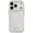 Lacoste IML Shockproof Gold Logo MagSafe iPhone 18 Pro / 17 Pro (LCHMP18LUFWAH) tok, átlátszó