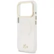 Lacoste IML Shockproof Gold Logo MagSafe iPhone 18 Pro / 17 Pro (LCHMP18LUFWAH) tok, átlátszó