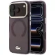 Lacoste IML Shockproof Gold Logo MagSafe iPhone 18 Pro Max / 17 Pro Max (LCHMP18XUFWADR) tok, bordó