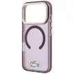 Lacoste IML Shockproof Gold Logo MagSafe iPhone 18 Pro Max / 17 Pro Max (LCHMP18XUFWADR) tok, bordó