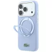 Lacoste SiliconeRing St MagSafe iPhone 18 Pro Max / 17 Pro Max (LCHMP18XSRLALB) tok, világoskék