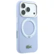 Lacoste SiliconeRing St MagSafe iPhone 18 Pro Max / 17 Pro Max (LCHMP18XSRLALB) tok, világoskék