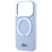 Lacoste SiliconeRing St MagSafe iPhone 18 Pro Max / 17 Pro Max (LCHMP18XSRLALB) tok, világoskék
