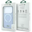 Lacoste SiliconeRing St MagSafe iPhone 18 Pro Max / 17 Pro Max (LCHMP18XSRLALB) tok, világoskék